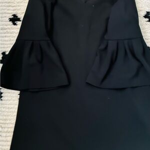 Donna Morgan Black Long Sleeve Dress